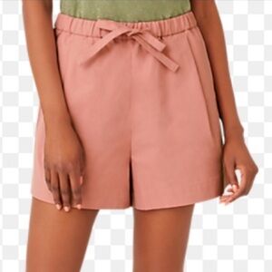 Kate Spade Saturday Pink Tie Waist Rain Shorts